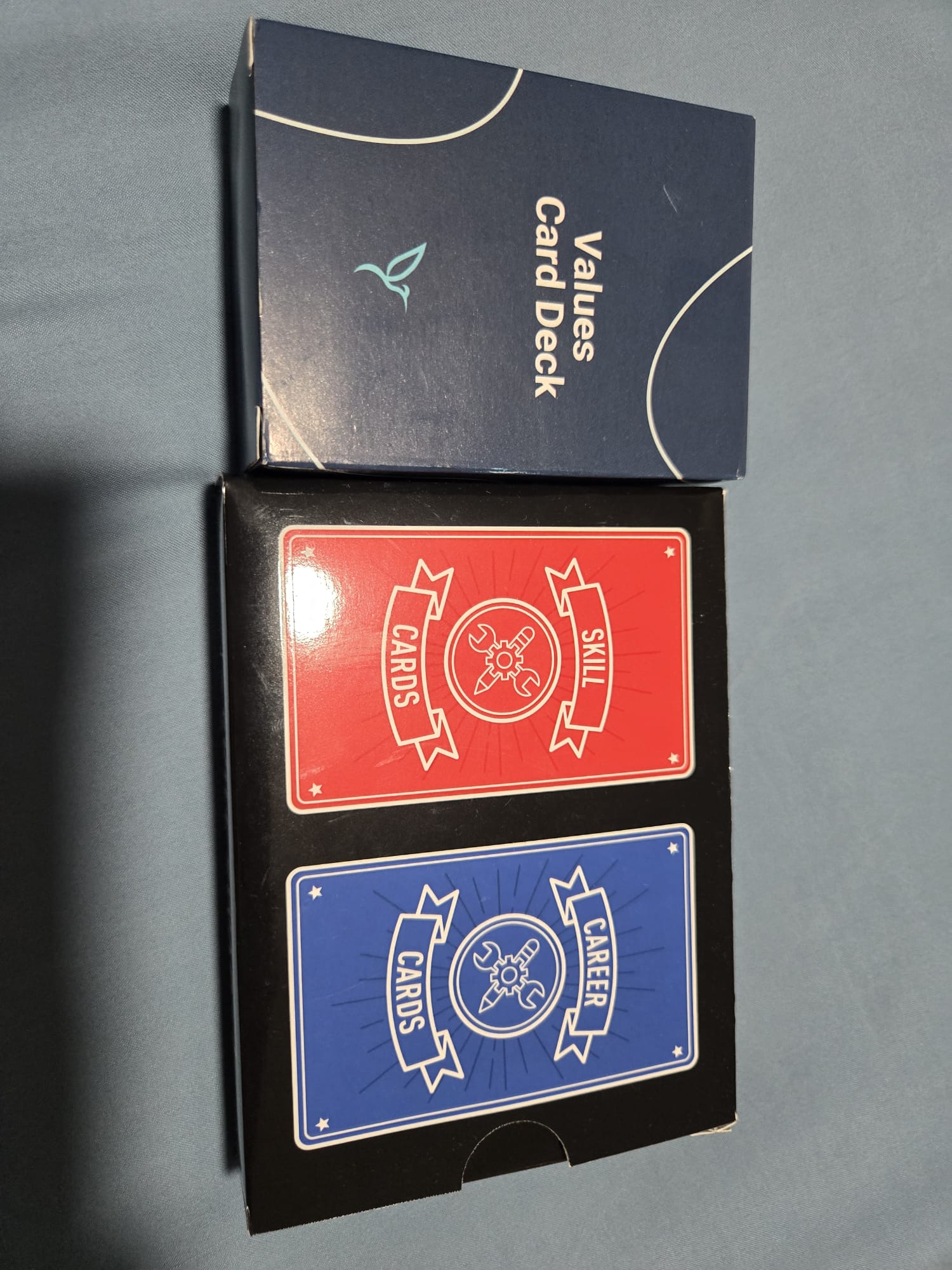 Values Card Deck, Skill Cards, and Career Cards